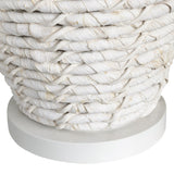 Cala Saona White Table Lamp by Crestview at Eve Furniture