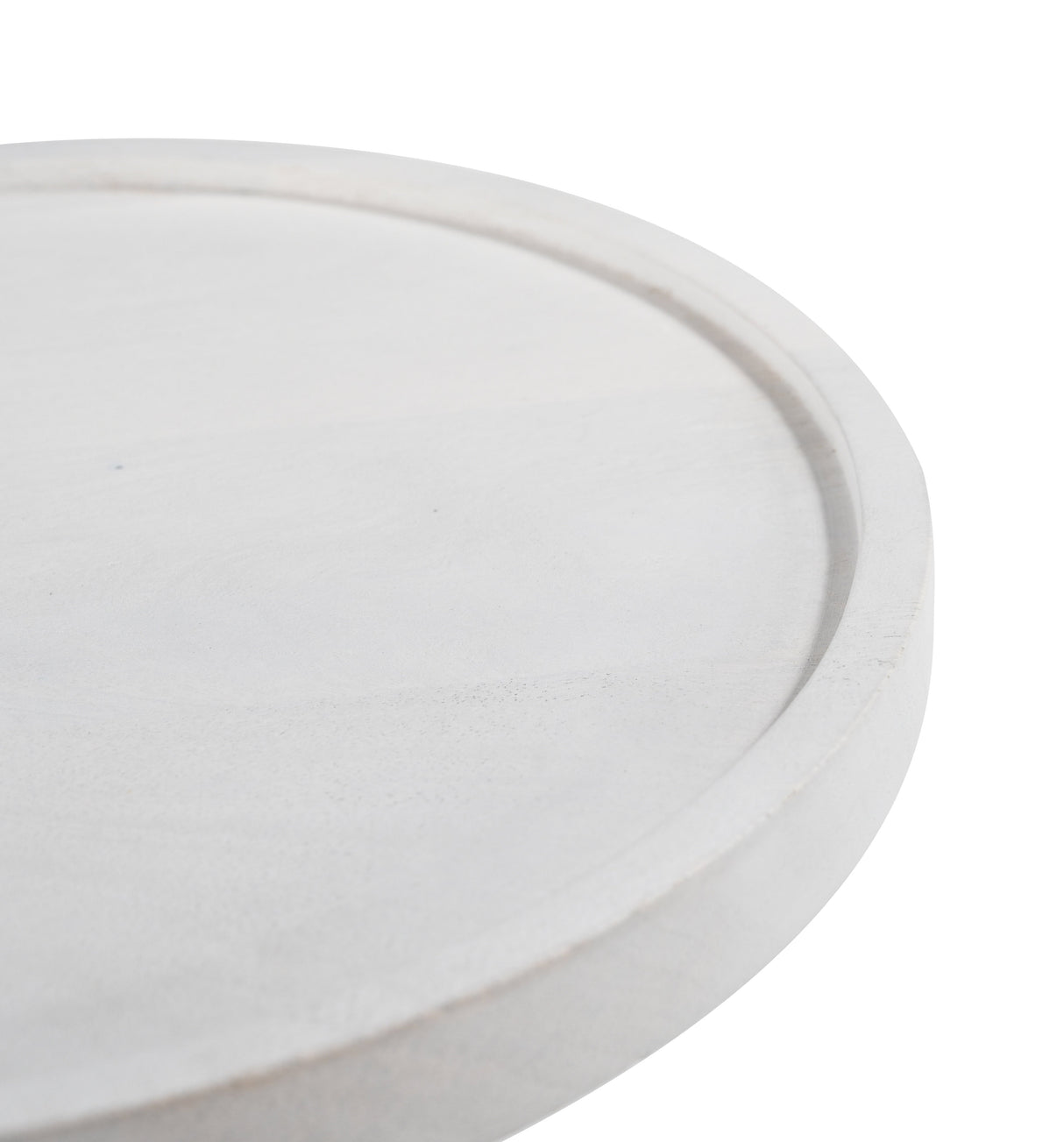 Cala White Side Table by Zuomod at Eve Furniture