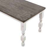 Calabria Antique White/Gray Counter Ht. Table by Furniture of America at Eve Furniture