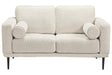 Caladeron Sandstone Loveseat by Ashley at Eve Furniture