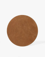 Calder Leather Side Table by Co.House Designs at Eve Furniture