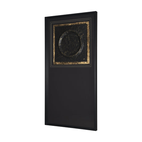 Caldera Black by Studio M a handmade Original Framed Artwork under Glass by Mercana at Eve Furniture