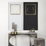 Caldera Black by Studio M a handmade Original Framed Artwork under Glass by Mercana at Eve Furniture