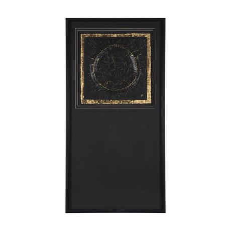 Caldera Black by Studio M a handmade Original Framed Artwork under Glass by Mercana at Eve Furniture