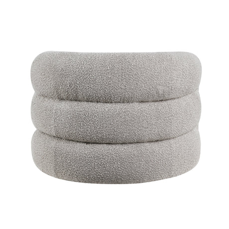 Caldera Gray Swivel Accent Chair by Homelegance at Eve Furniture