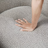 Caldera Gray Swivel Accent Chair by Homelegance at Eve Furniture