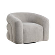 Caldera Gray Swivel Accent Chair by Homelegance at Eve Furniture