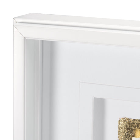 Caldera White by Studio M a handmade Original Framed Artwork under Glass by Mercana at Eve Furniture