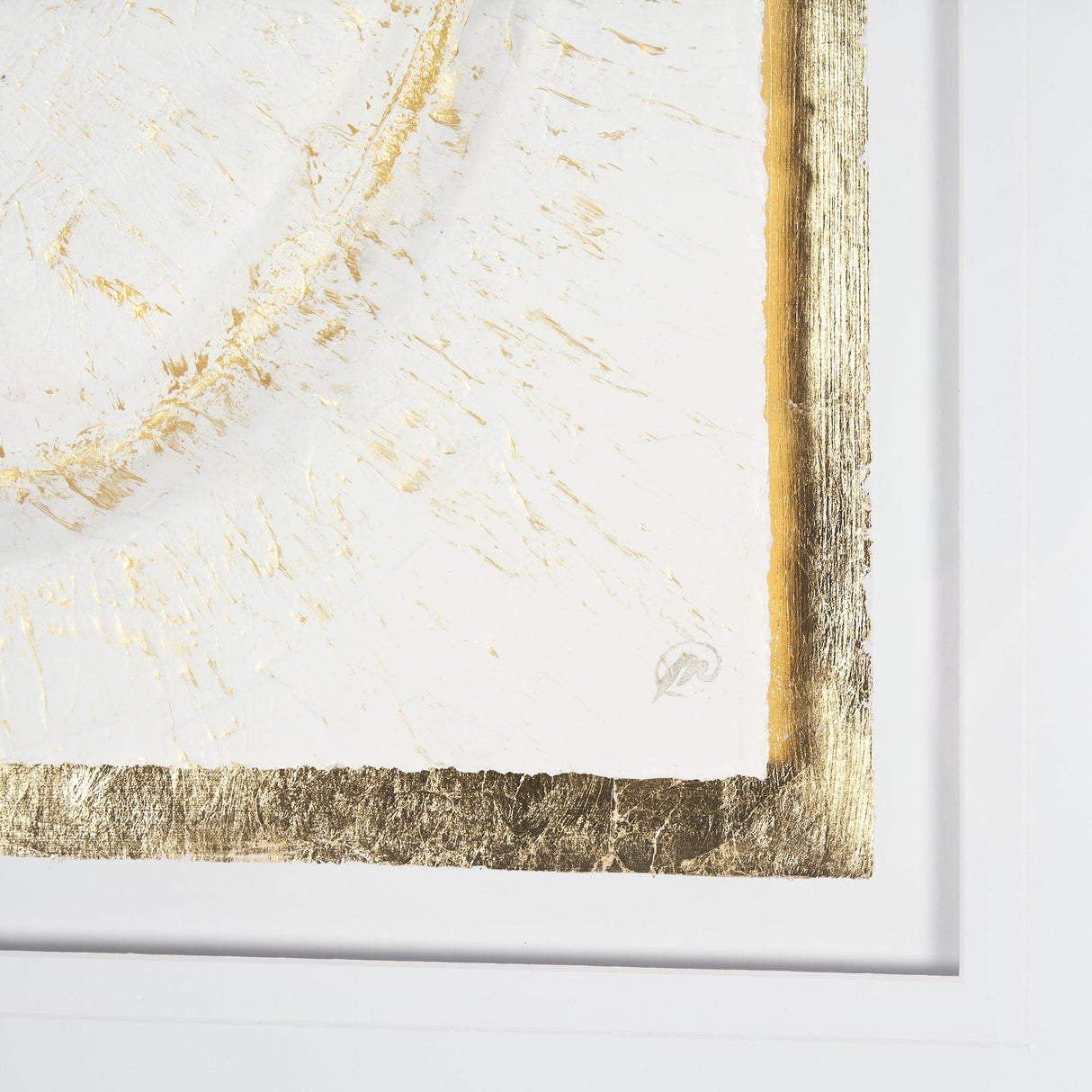 Caldera White by Studio M a handmade Original Framed Artwork under Glass by Mercana at Eve Furniture