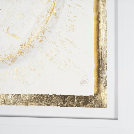Caldera White by Studio M a handmade Original Framed Artwork under Glass by Mercana at Eve Furniture