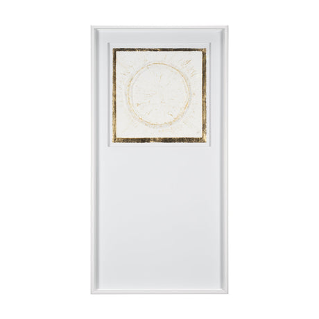 Caldera White by Studio M a handmade Original Framed Artwork under Glass by Mercana at Eve Furniture