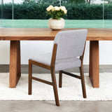 Caldwell Dining Chair Set of 2 - Light Grey Boucle by Ashcroft Imports at Eve Furniture