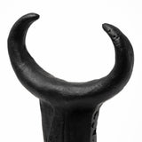 Caleb Black Metal Tribal Figurine by Mercana at Eve Furniture