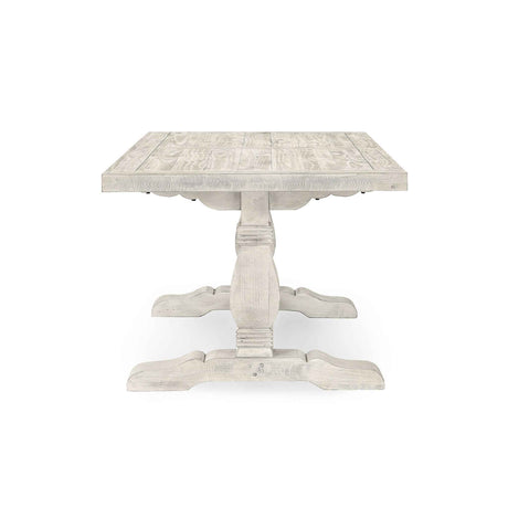 Caleb Distressed Ivory Dining Table by Classic Home at Eve Furniture