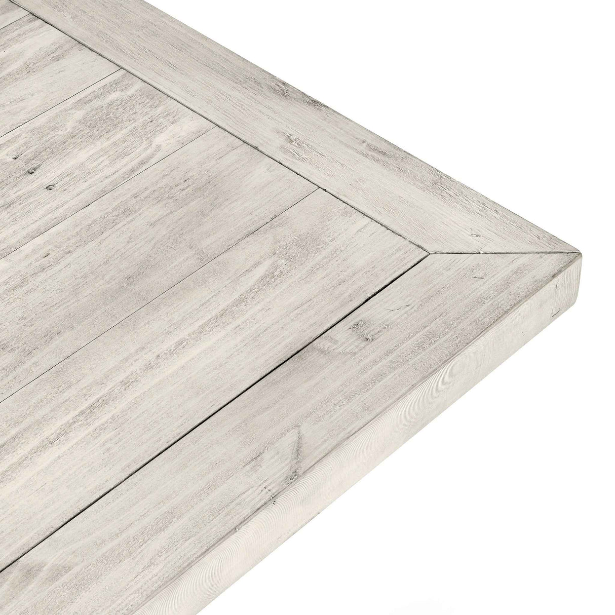 Caleb Distressed Ivory Rectangular Dining Table by Classic Home at Eve Furniture