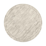 Caleb Distressed Ivory Round Dining Table by Classic Home at Eve Furniture