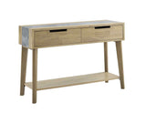 Calgary Sintered Stone Inlay Sofa Table