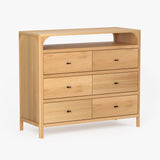 Cali 6-Drawer Oak Dresser by Co.House Designs at Eve Furniture