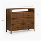 Cali 6-Drawer Oak Dresser by Co.House Designs at Eve Furniture
