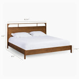 Cali Oak Bed by Co.House Designs at Eve Furniture
