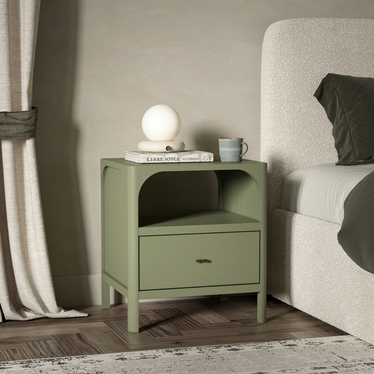 Cali Oak Nightstand by Co.House Designs at Eve Furniture