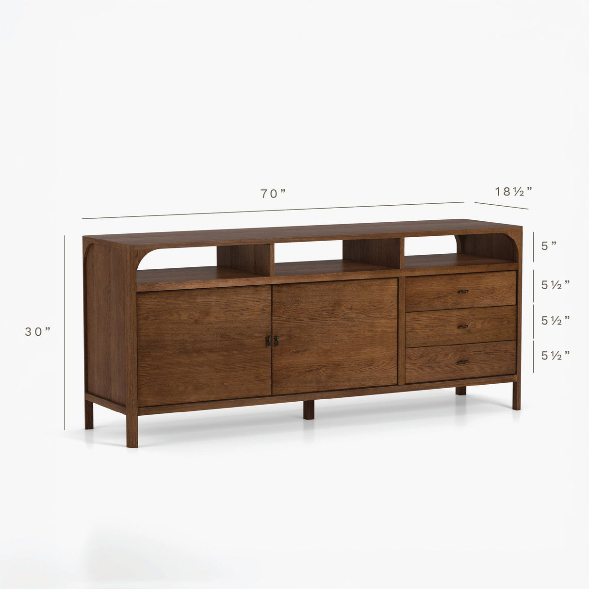 Cali Oak Sideboard by Co.House Designs at Eve Furniture