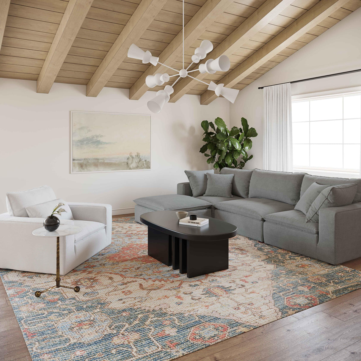 Cali Performance Fabric Armchair by TOV Furniture at Eve Furniture