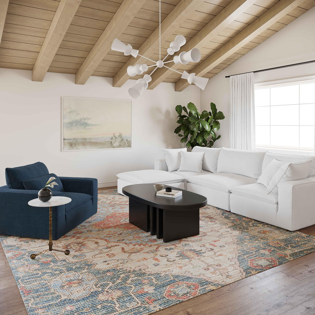Cali Performance Fabric Armchair by TOV Furniture at Eve Furniture