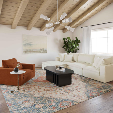 Cali Performance Fabric Modular 4-Piece Sectional by TOV Furniture at Eve Furniture