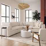 Cali Performance Fabric Modular Corner Chair by TOV Furniture at Eve Furniture