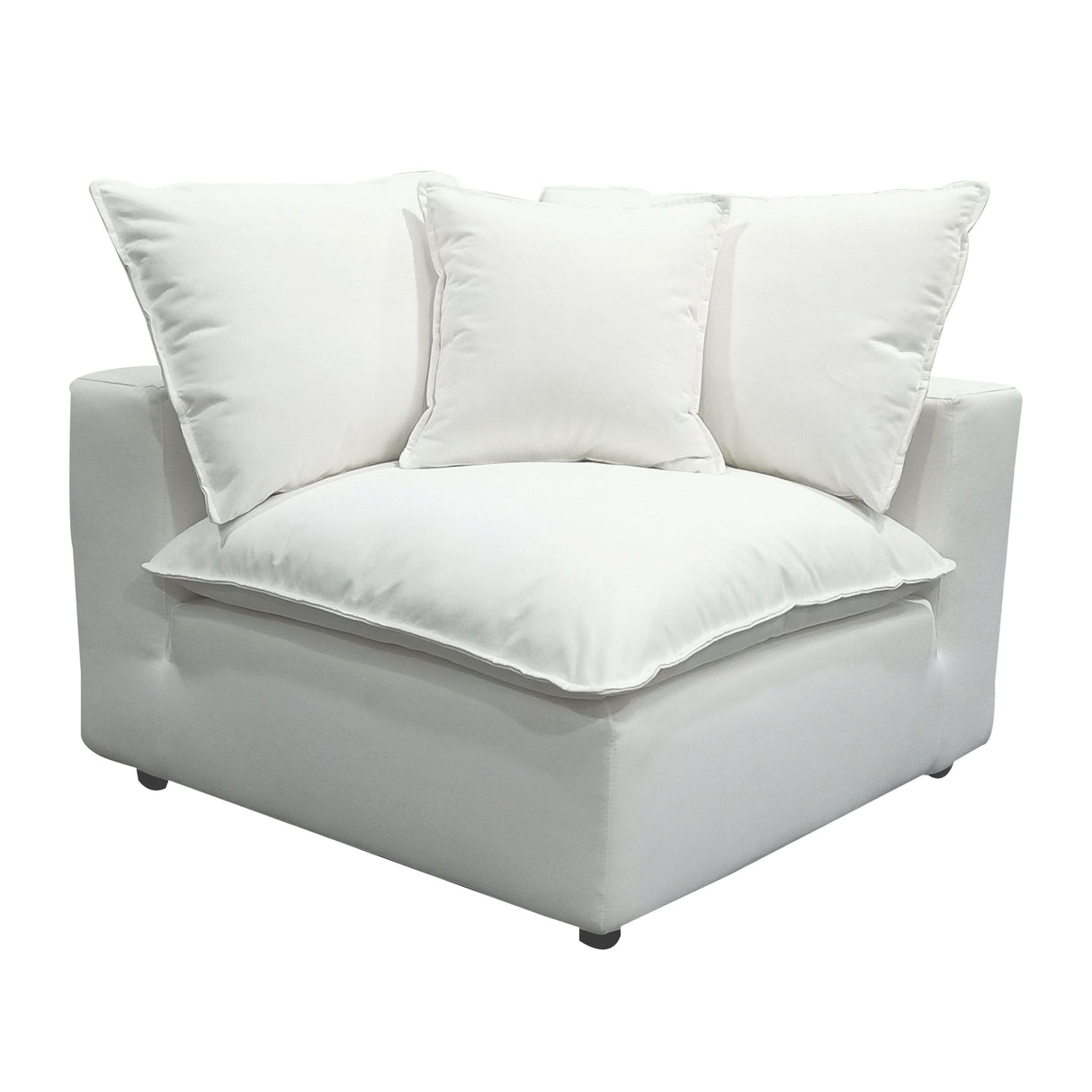 Cali Performance Fabric Modular Corner Chair by TOV Furniture at Eve Furniture
