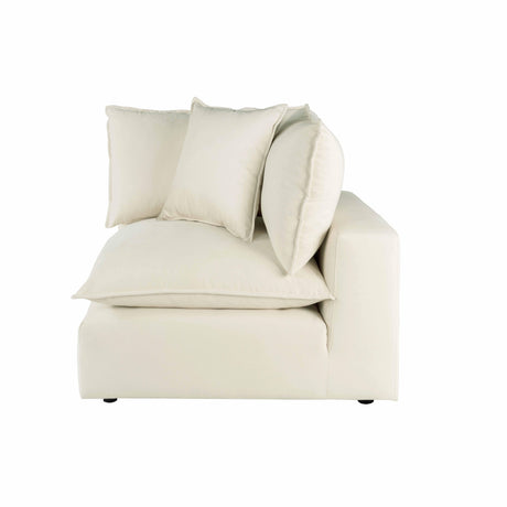 Cali Performance Fabric Modular Corner Chair by TOV Furniture at Eve Furniture