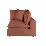 Cali Performance Fabric Modular Corner Chair by TOV Furniture at Eve Furniture