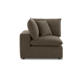 Cali Performance Fabric Modular Corner Chair by TOV Furniture at Eve Furniture