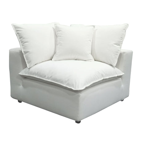 Cali Performance Fabric Modular Corner Chair by TOV Furniture at Eve Furniture