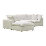 Cali Performance Fabric Ottoman by TOV Furniture at Eve Furniture