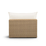 Cali Performance Fabric & Wicker Outdoor Armless Chair by TOV Furniture at Eve Furniture