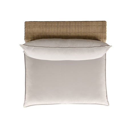 Cali Performance Fabric & Wicker Outdoor Armless Chair by TOV Furniture at Eve Furniture