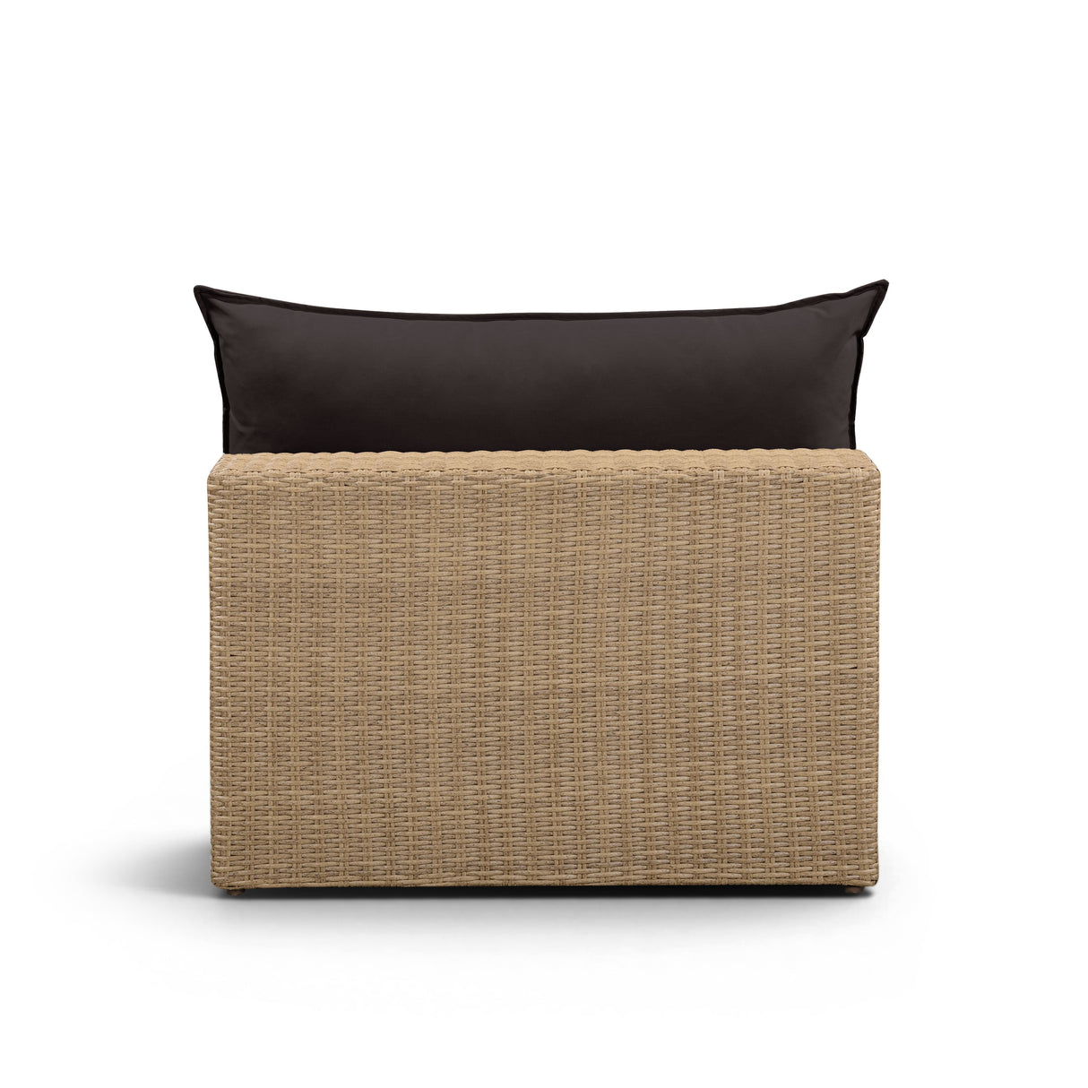 Cali Performance Fabric & Wicker Outdoor Armless Chair by TOV Furniture at Eve Furniture