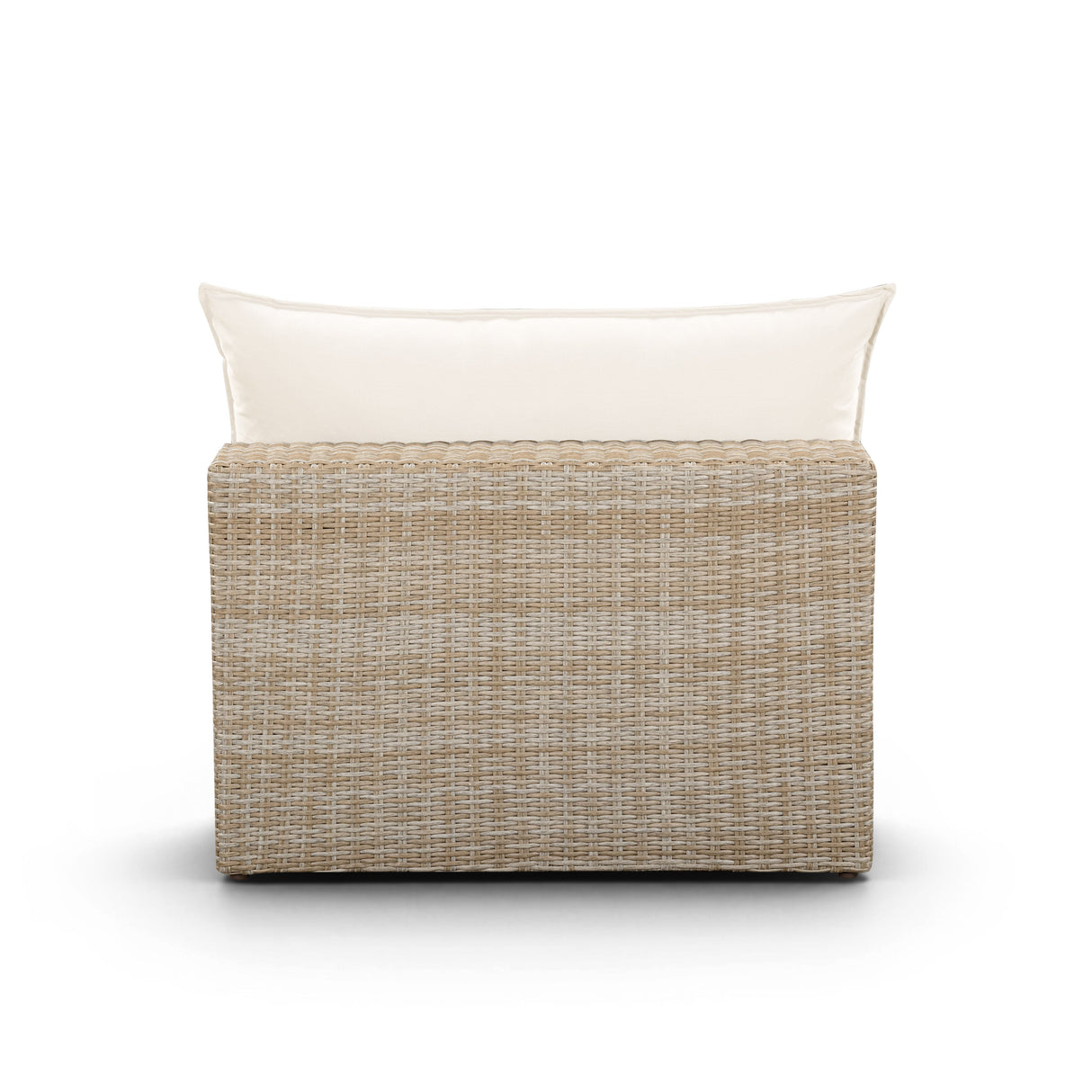 Cali Performance Fabric & Wicker Outdoor Armless Chair by TOV Furniture at Eve Furniture