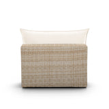 Cali Performance Fabric & Wicker Outdoor Armless Chair by TOV Furniture at Eve Furniture