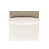 Cali Performance Fabric & Wicker Outdoor Armless Chair by TOV Furniture at Eve Furniture