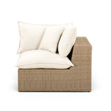 Cali Performance Fabric & Wicker Outdoor Corner Chair by TOV Furniture at Eve Furniture