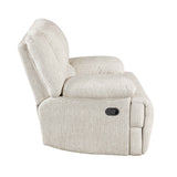 Caliber Beige 3-Piece Reclining Living Room Set by Homelegance at Eve Furniture