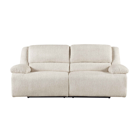 Caliber Beige 3-Piece Reclining Living Room Set by Homelegance at Eve Furniture