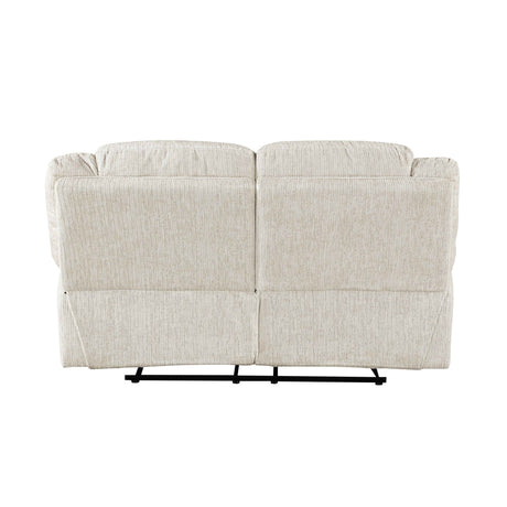 Caliber Beige 3-Piece Reclining Living Room Set by Homelegance at Eve Furniture