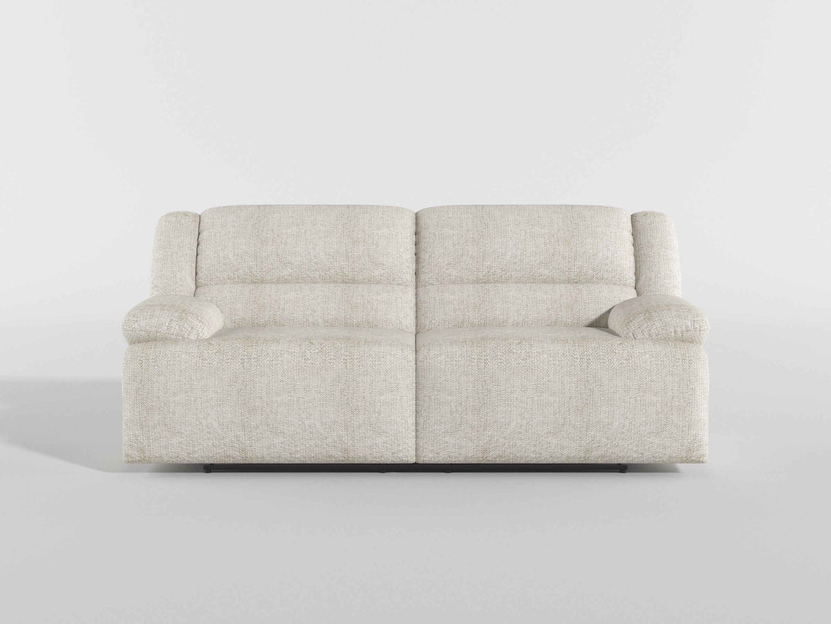 Caliber Beige Double Reclining Sofa by Homelegance at Eve Furniture