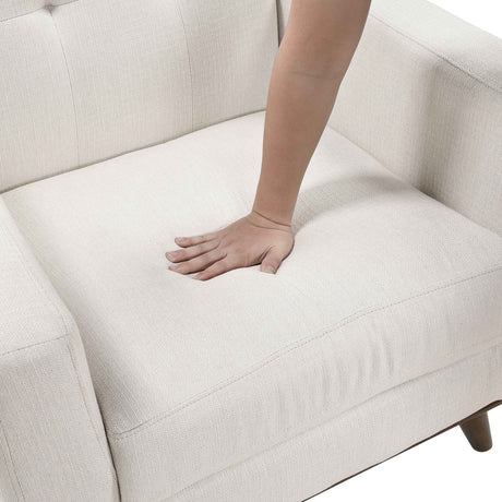 Caliber Beige Double Reclining Sofa by Homelegance at Eve Furniture
