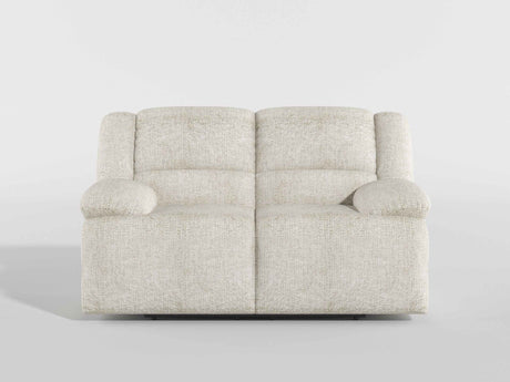Caliber Beige Power Double Reclining Loveseat by Homelegance at Eve Furniture