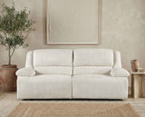 Caliber Beige Power Double Reclining Sofa by Homelegance at Eve Furniture